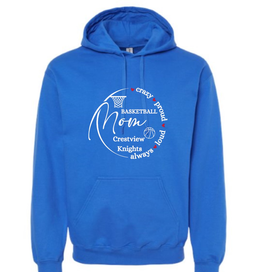 Crestview "Crazy Proud Mom" Hoodie