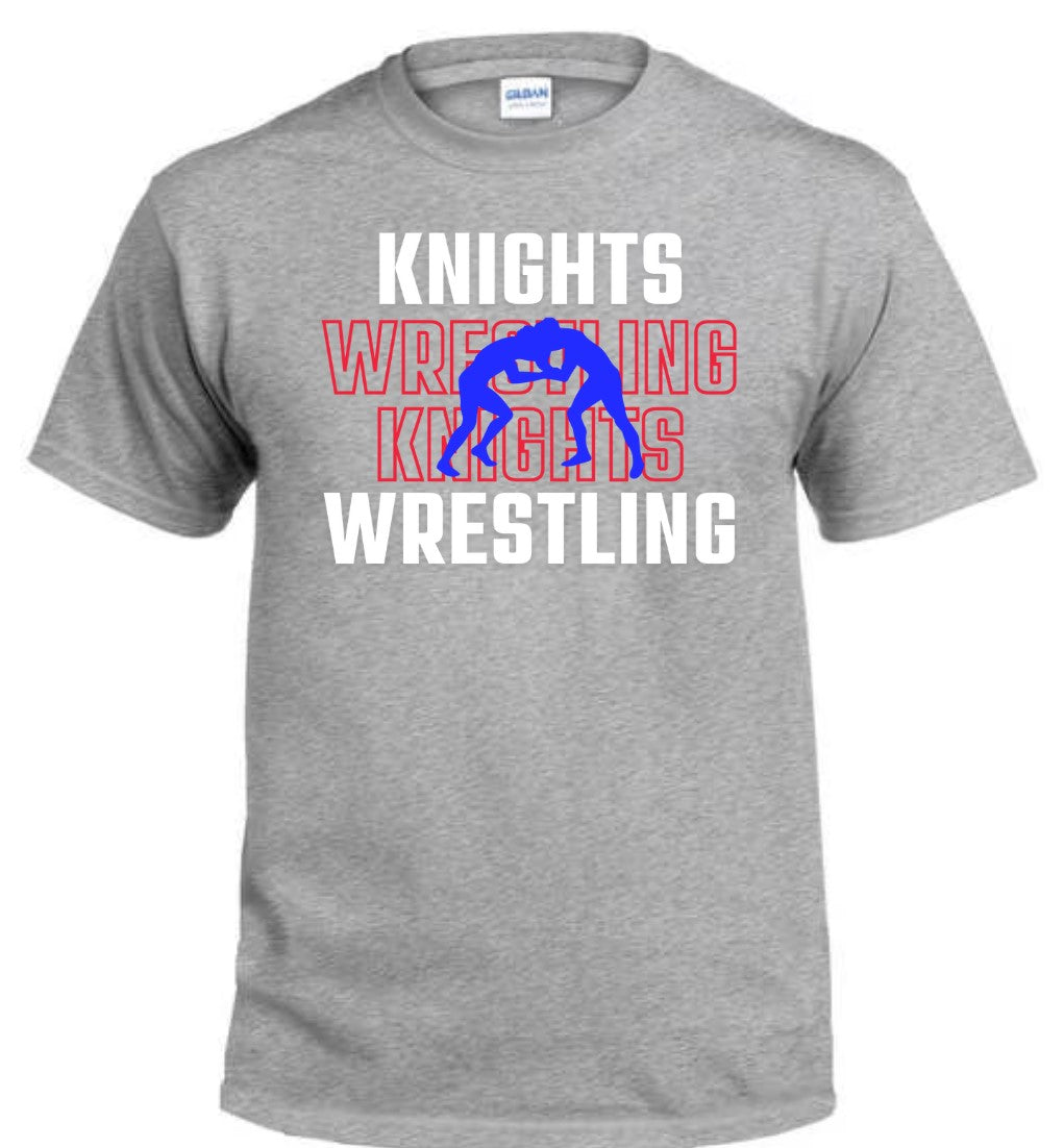 Crestview "Knights Wrestling" Wrestling Tee