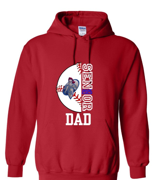 Senior Dad Gildan Heavy Blend Hoodie