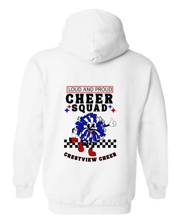 Custom Cheer Squad Hoodie Sweatshirt