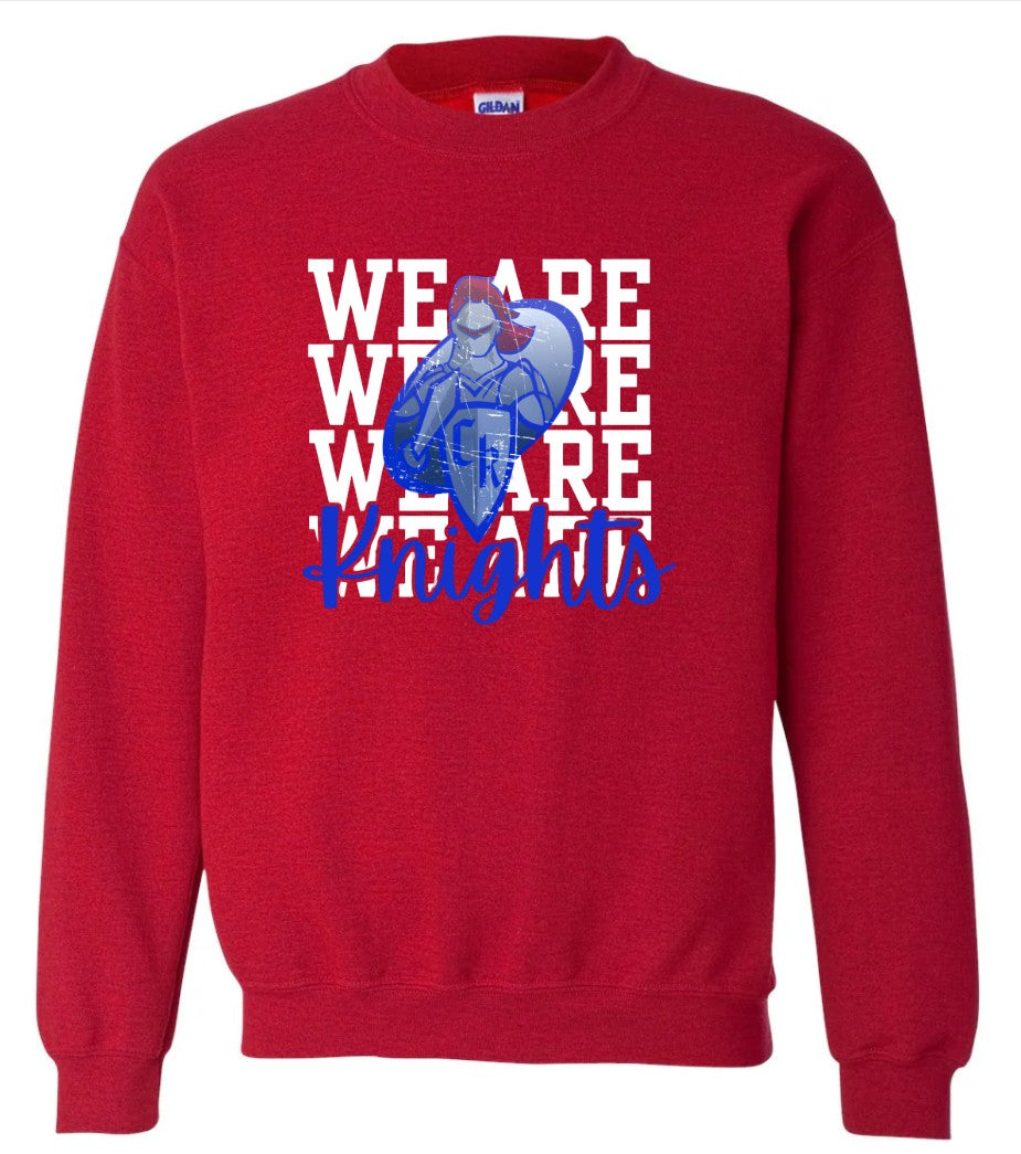 "We Are Knights" Crewneck Sweatshirt