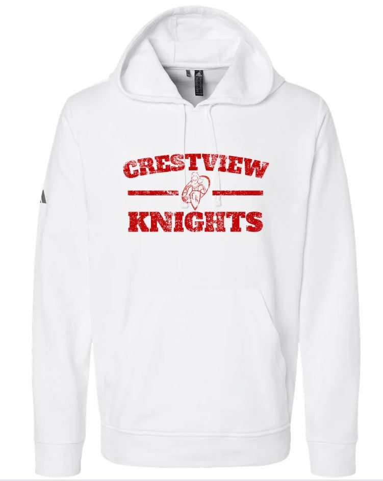 "Basic Crestview Knights Distressed" Adidas Hoodie