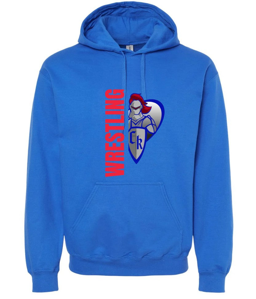 Crestview "Red" Wrestling Hoodie