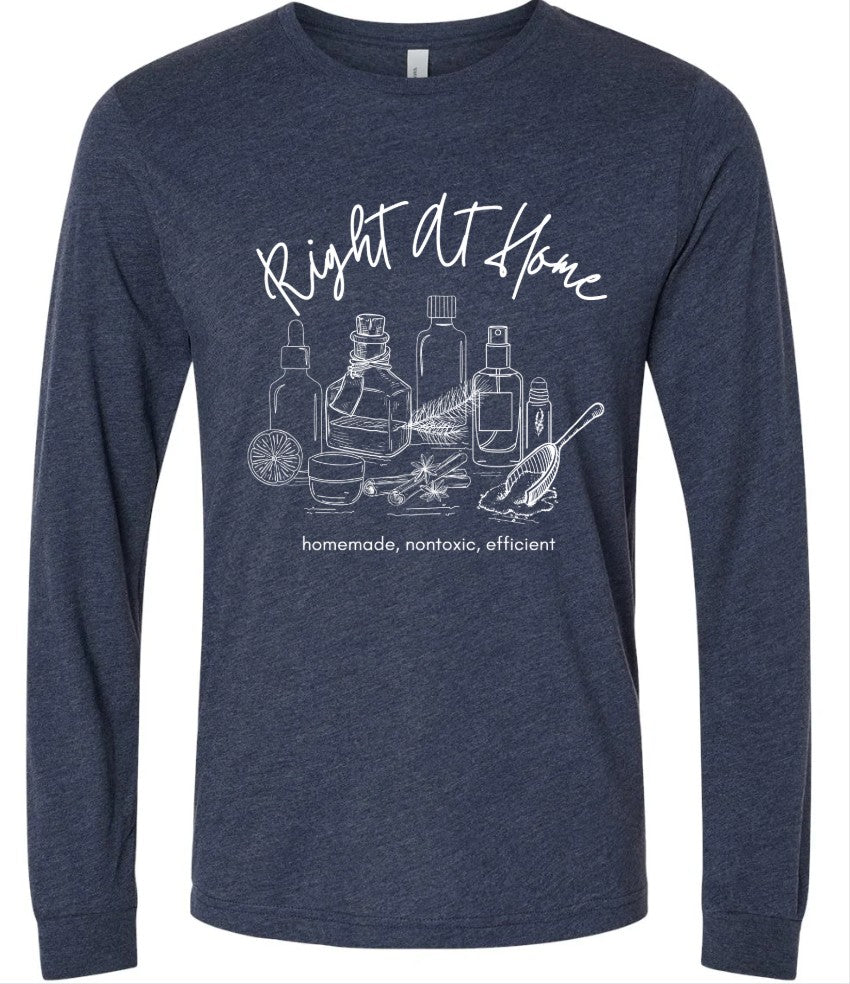 Right At Home Long Sleeve Tee