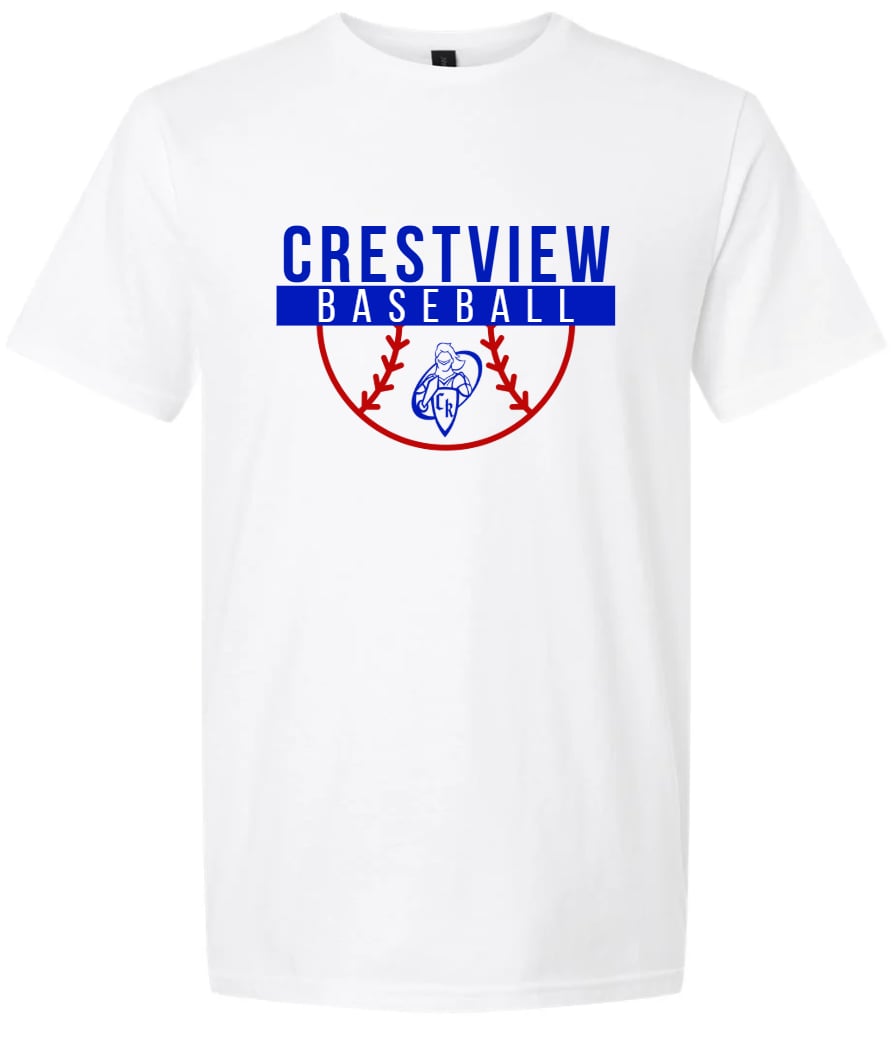 Crestview "Half Baseball" Tee