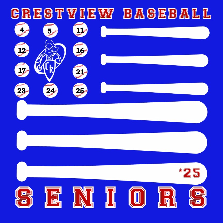 Crestview Knights Baseball Senior Swag