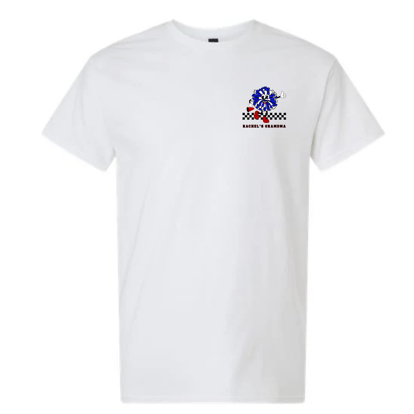 Custom Cheer Grandma or Grandpa Tee