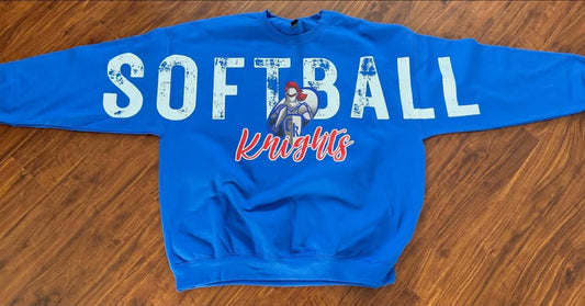 GIANT "Crestview Softball" Crewneck