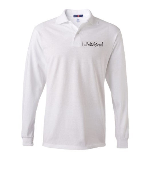 The Rebel Bean Long Logo Long Sleeve Polo