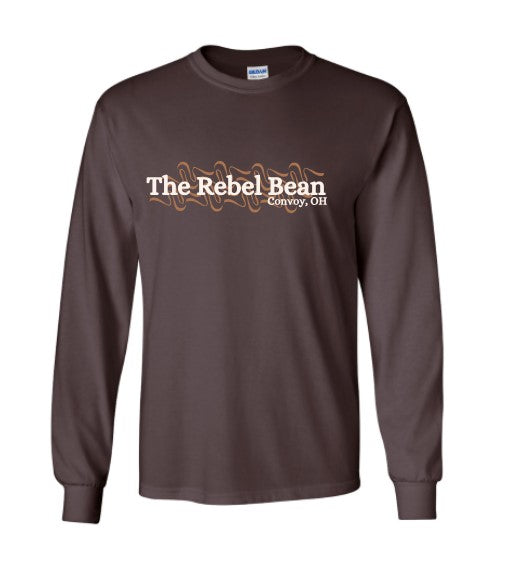The Rebel Bean "Life Begins After Coffee" Long Sleeve Tee