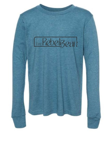 The Rebel Bean  "First I Drink the Coffee" Bella Long Sleeve Tee