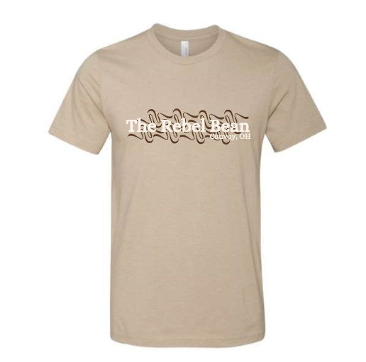 The Rebel Bean "Life Begins After Coffee" Bella Short Sleeve Tee