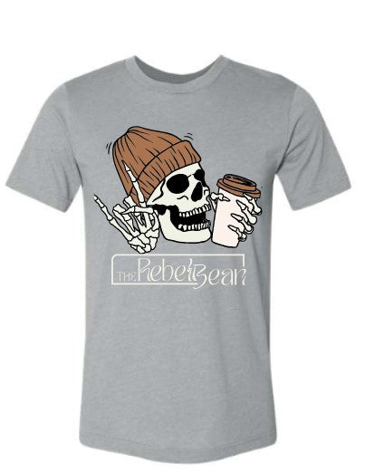 The Rebel Bean "I Got Coffee In My Bones" Bella Short Sleeve Tee