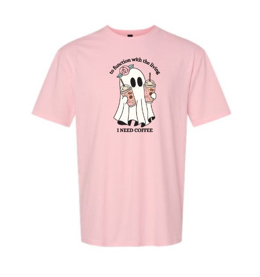 The Rebel Bean "To Function With the Living" Short Sleeve Tee