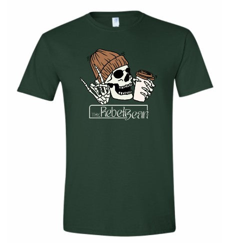 The Rebel Bean "I Got Coffee in My Bones" Short Sleeve Tee