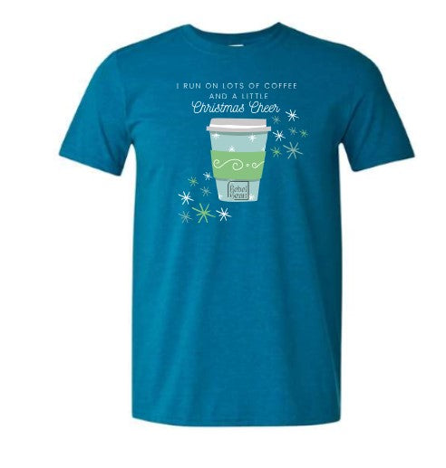The Rebel Bean "I Run on Lots of Coffee" Short Sleeve Tee