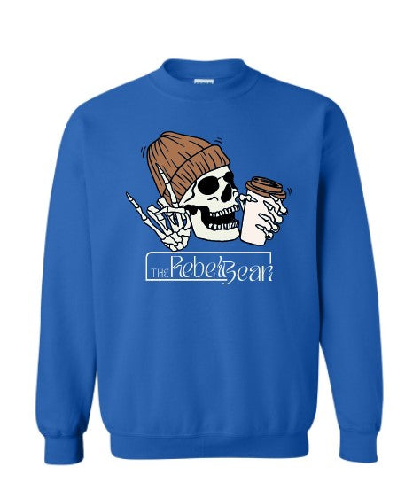 The Rebel Bean "I Got Coffee In My Bones" Boscov's Crewneck Sweatshirt