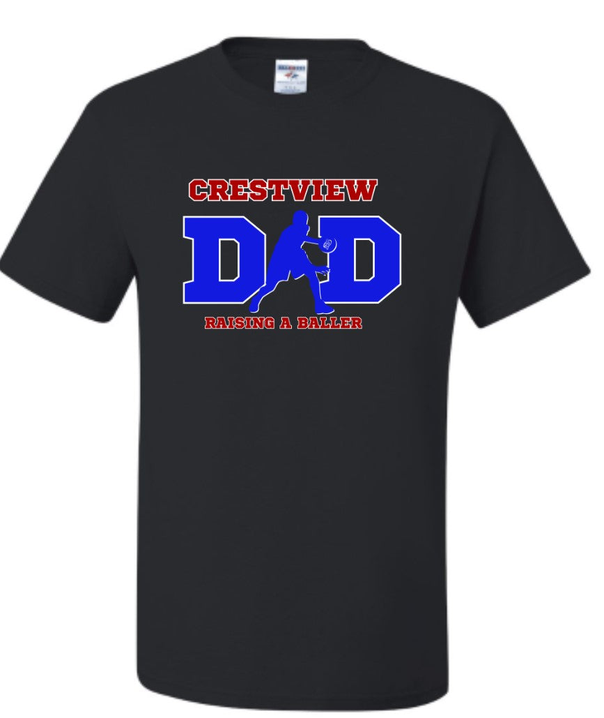 Crestview "Dad Silhouette" Basketball Tee
