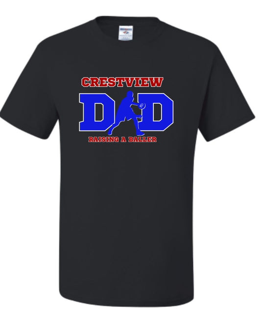 Crestview "Dad Silhouette" Basketball Tee