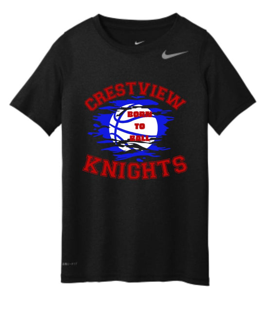 Crestview "Nike Youth Born to Ball" Basketball Tee