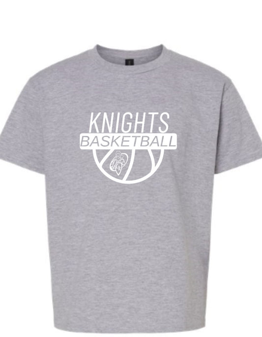 Crestview "Youth Half Ball" Basketball Tee