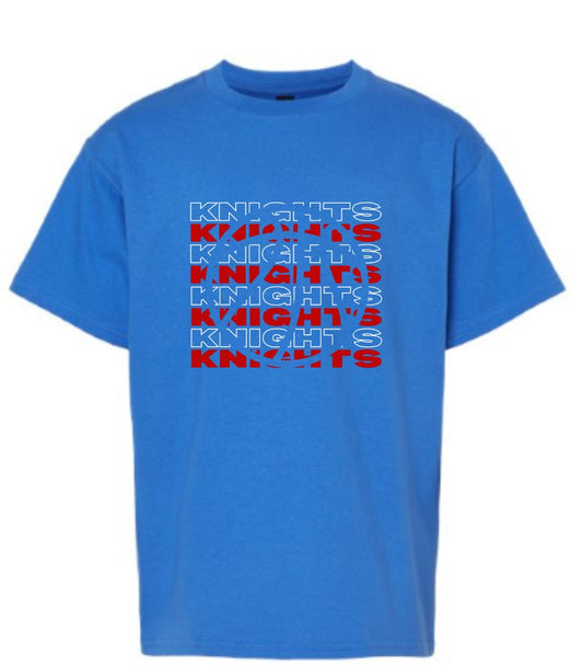 Crestview "Youth Outline" Basketball Tee