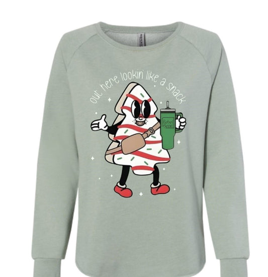 The Rebel Bean "Christmas Tree Cake" Butter Crewneck Sweatshirt