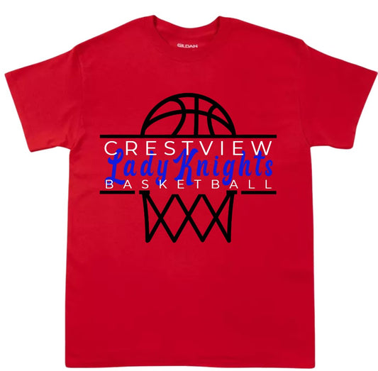 Crestview "Crestview Lady Knights" Basketball Tee