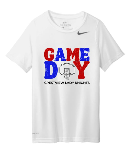 Crestview "Nike Game Day Lady Knights" Basketball Tee