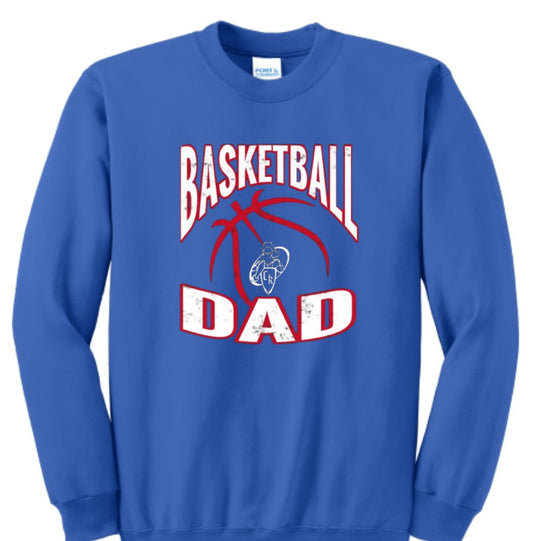 Crestview "Basketball Dad' Crew Neck Sweatshirt