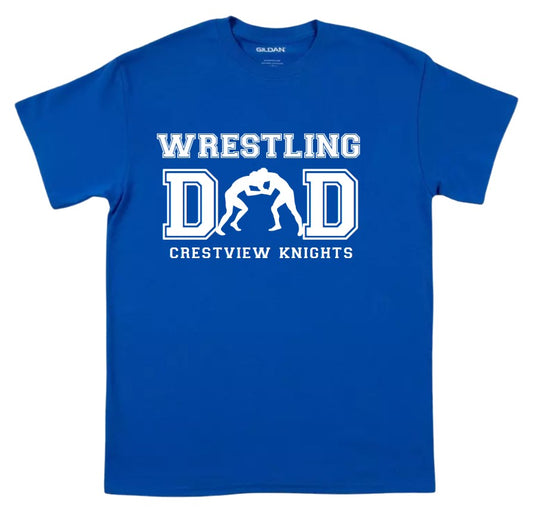 Crestview "Wrestling Dad" Tee