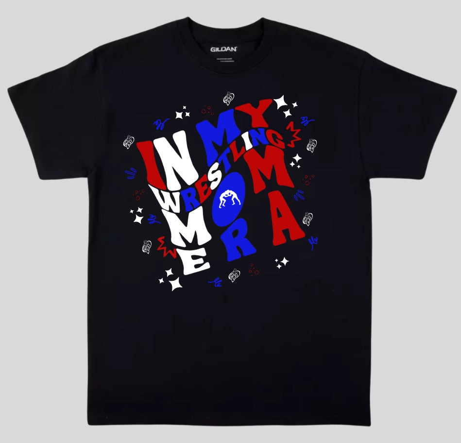"Wrestling Mom Era"  Tee