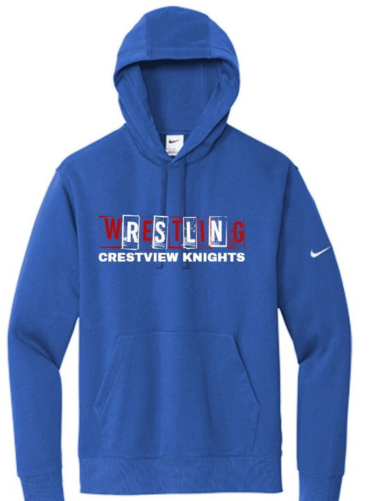 Crestview "Nike Wrestling Crestview Knights" Wrestling Hoodie