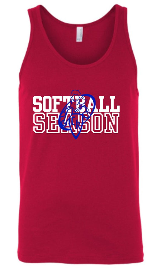 Crestview "Softball Season" Bella Tank Top