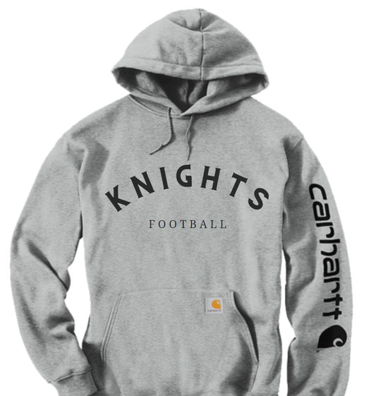 Crestview "Knights Football Plain" Carhartt Hoodie