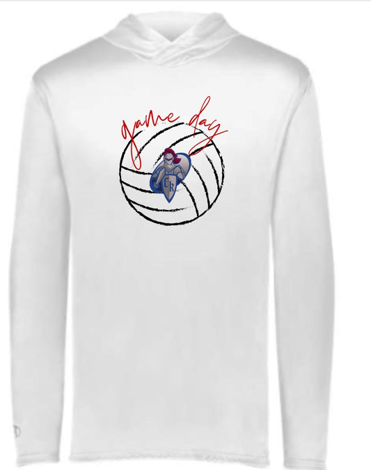 Crestview "Game Day Volleyball" Hooded T-Shirt