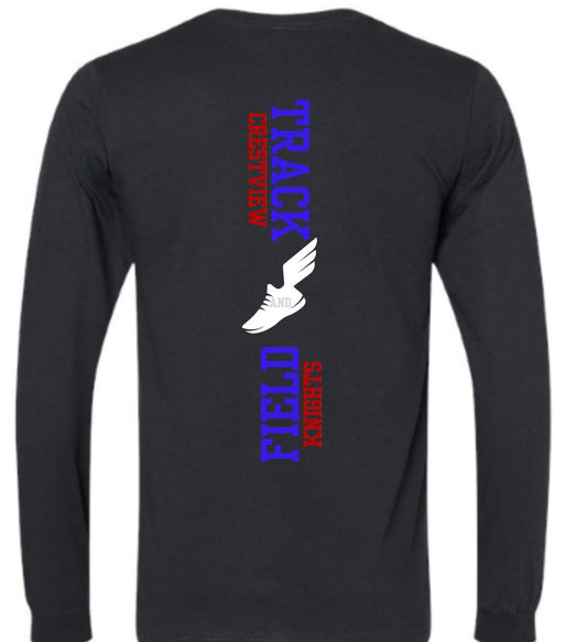 Crestview "Track and Field" HL Gildan Adult Ultra Cotton Long Sleeve T-Shirt