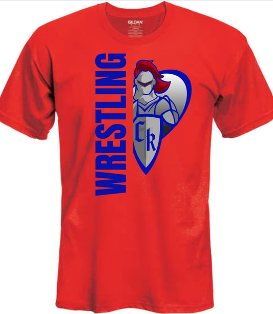 Crestview "Blue" Wrestling Tee