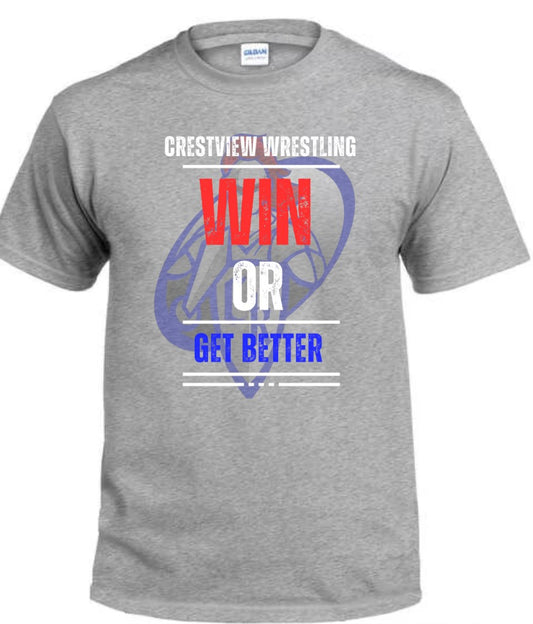 Crestview "Win or Do Better" Wrestling Tee