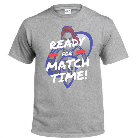 Crestview "Ready for Match Time" Wrestling Tee