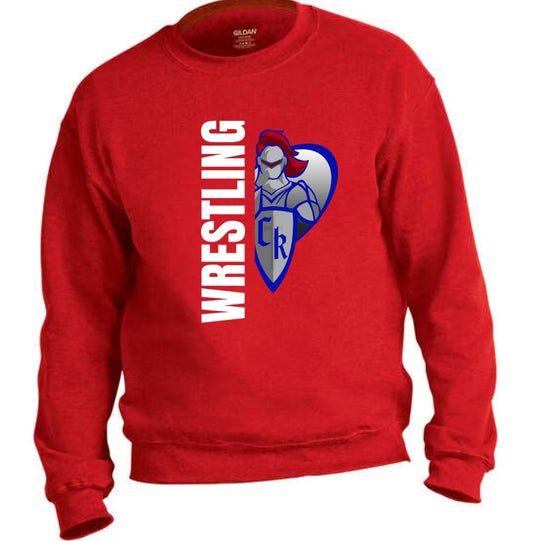 Crestview "White" Wrestling Crewneck