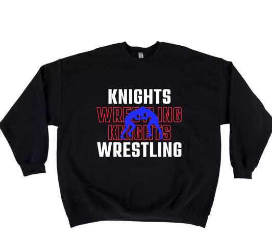 Crestview "Knights Wrestling" Wrestling Crewneck