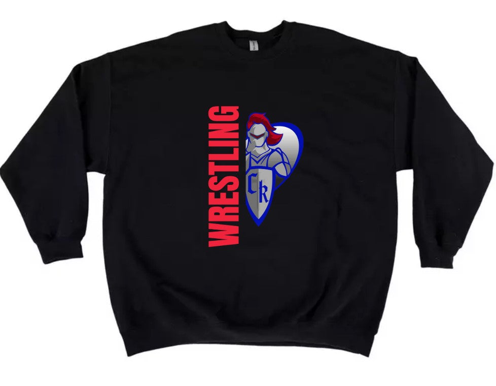 Crestview "Red" Wrestling Crewneck