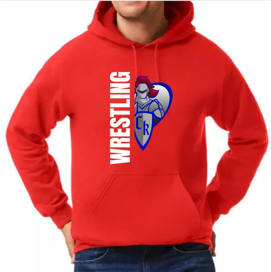 Crestview "White" Wrestling Hoodie