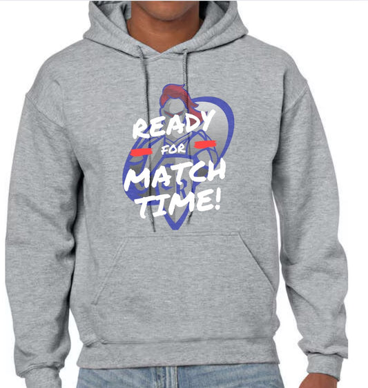 Crestview "Ready for Match Time" Wrestling Hoodie