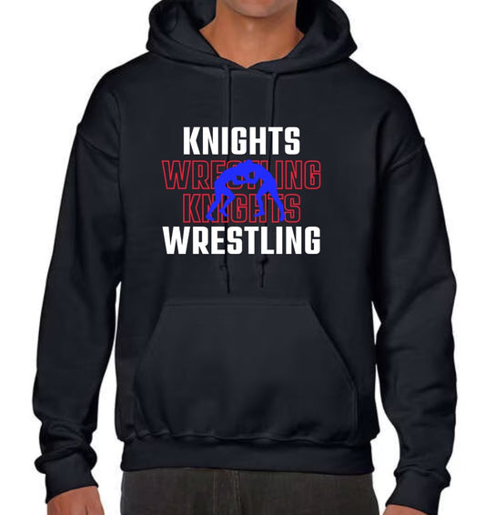 Crestview "Knights Wrestling" Wrestling Hoodie