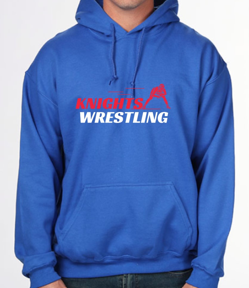 Crestview "Knights Wrestling Quick" Wrestling  Hoodie
