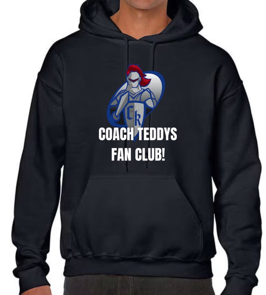 Crestview "Coach Teddy's Fan Club" Wrestling Boscovs Hoodie