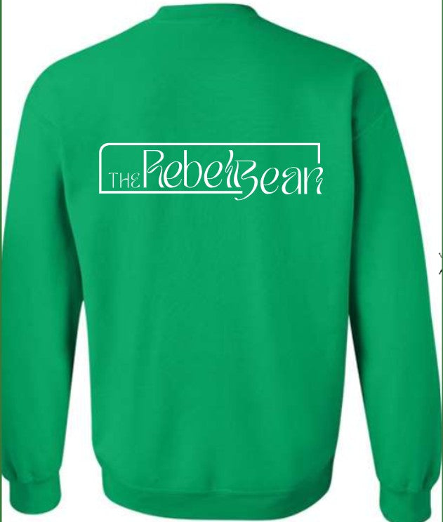 The Rebel Bean "Fueled by Coffee & Luck" Crewneck Sweatshirt