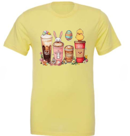 The Rebel Bean  "Easter Coffee" Bella Short Sleeve Tee